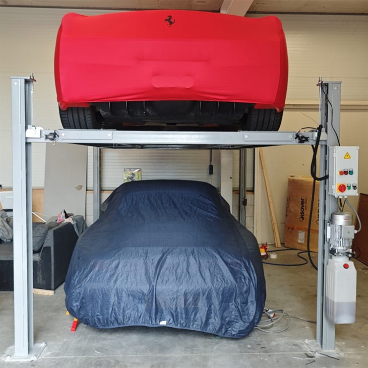 DAXLIFTER Home 4 Post Auto Car Hoist Stacker Parking Lift With Custom Service best